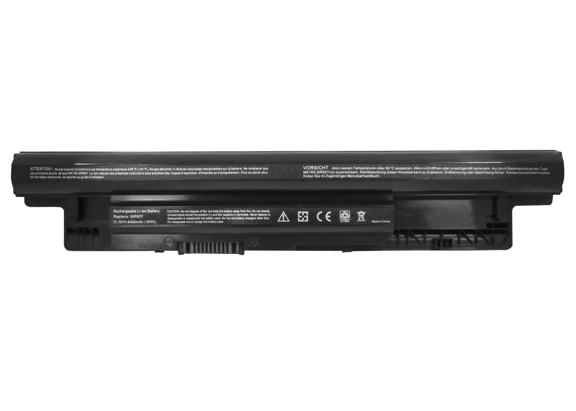 22502_0 Akku ersetzt Dell 312-1433, MK1R0, DJ9W6 4400mAh