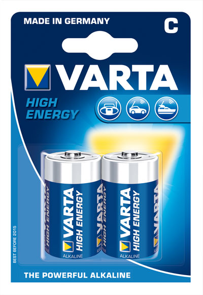 5372_0 Varta 4914 Longlife Power, LR14, C Batterien 2er Pack