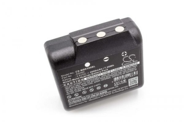 24247_0rmGWCfBoZiJA8 Akku ersetzt IMET AS060, AS083, BE3600, BE5500, M550 3.6V 2000mAh