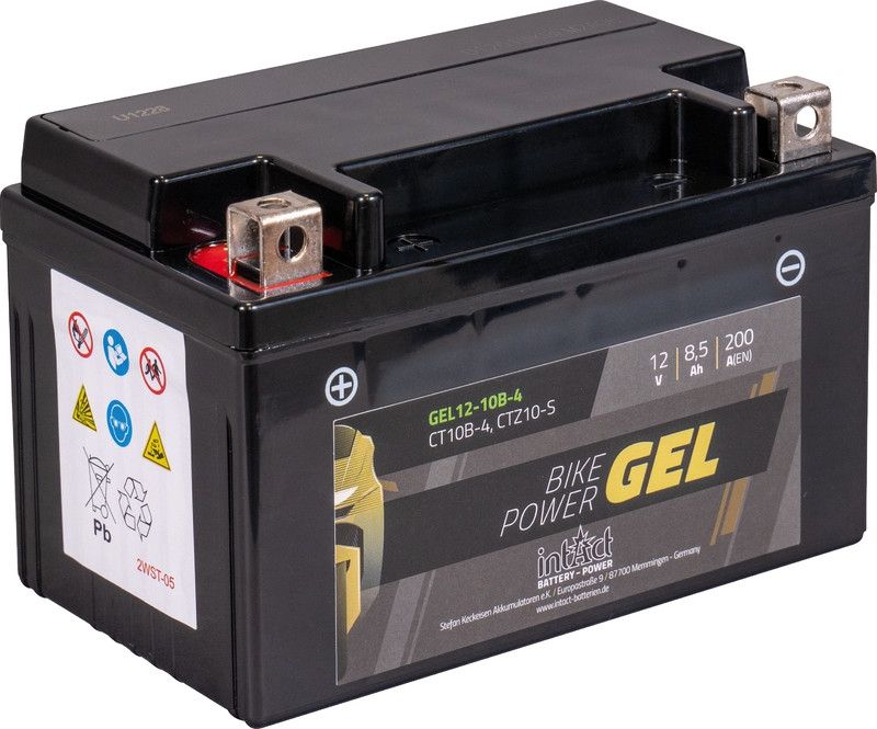 15846_0ZlM33SsMFC8Mf Intact GEL12-10B-4 GEL-Motorradbatterie ersetzt 50901, 50922, 508901015 12V 9Ah
