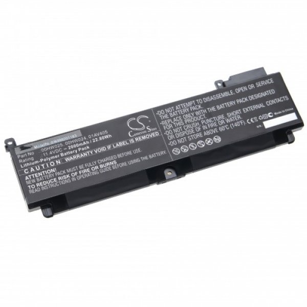 23920_0GCYS4eujP5UvK Akku ersetzt Lenovo 01AV406, SB10J79003, 00HW023 2000mAh