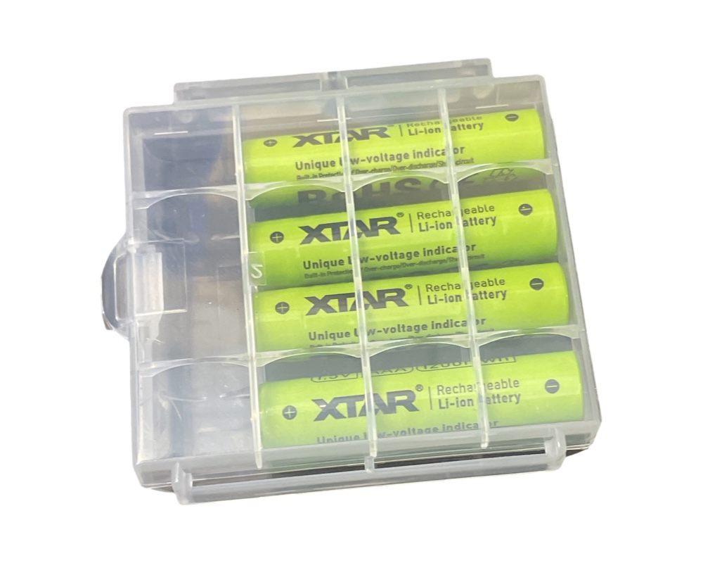 27358_0 4er Pack Xtar AAA 1.5V 1200mWh (750mAh) Li-Ion Akku (Wiederaufladbar)