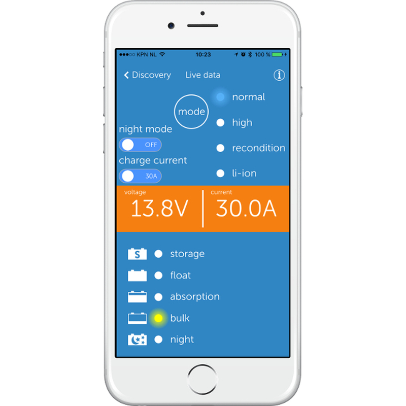 25736_1dLTcT9N7YbP34 Victron Blue Smart IP67 Batterieladegerät Bluetooth 12/13 1 Ausgang