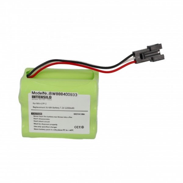 24263_0mWLnEkNImKA7Y Akku ersetzt Tivoli MA-4 passend für Pal BT, PAL+ 7.2V 2Ah mit 3 polig. Stecker