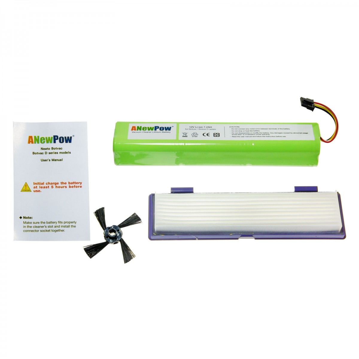 501727ZPZ8EYQfOxVxD Service-Kit für Neato Botvac 70, 75, 80 mit 4.5Ah Akku