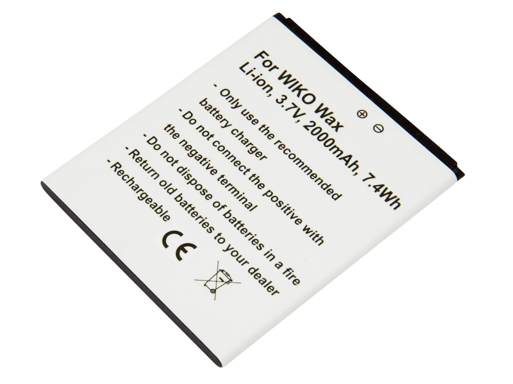 18739_0w4qS6a0PSYJki Akku ersetzt Wiko Wax, L5503AE passend für Wiko Rainbow 4G 2000mAh
