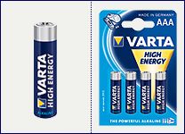 5385_0 Aktion* Varta 4903 High Energy, AAA, LR03, Batterien 4er Pack