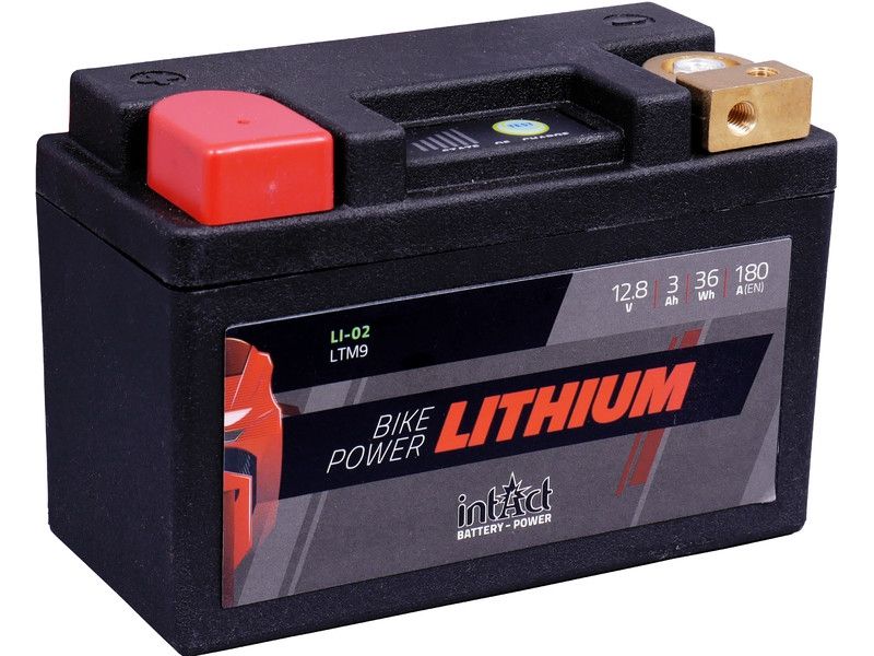18198_0G4Oqu6iOQoJZK Intact LI-02 Pile au lithium YT7B-BS, YT9B-BS, YTX9-BS