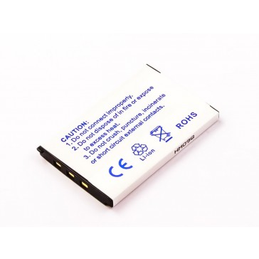 9377_0 Akku ersetzt Casio NP20, NP-20, NP-20DBA 680mAh