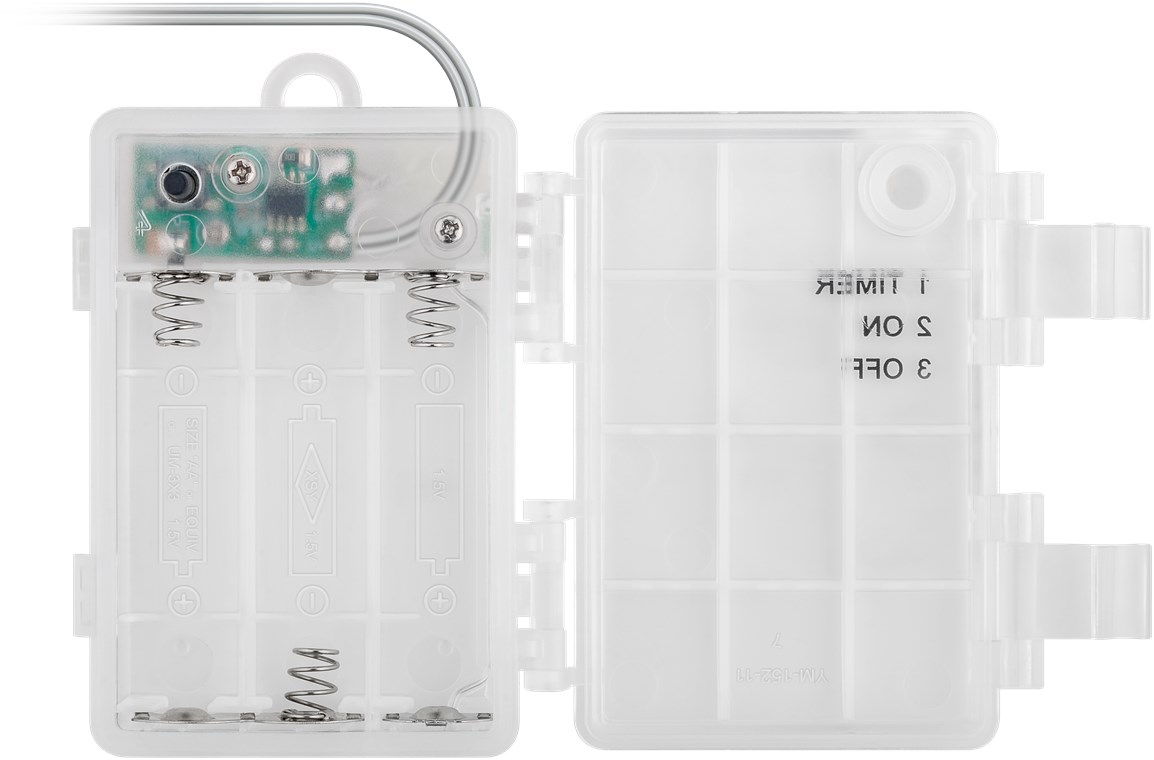 3er-Set Lichterbäume mit 75 LEDs