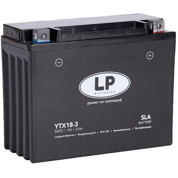 24772_00134fGfI3AVHM LP YTX18-3 SLA Motorradbatterie Y50-N18L-A, YTX24HL-BS, 52012, 82400 12V 21Ah