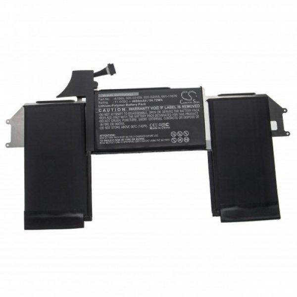 18875_03OCeuzrJm1sJe Akku ersetzt Apple A1965 passend für MacBook Air 13" A1932 4800mAh 55Wh