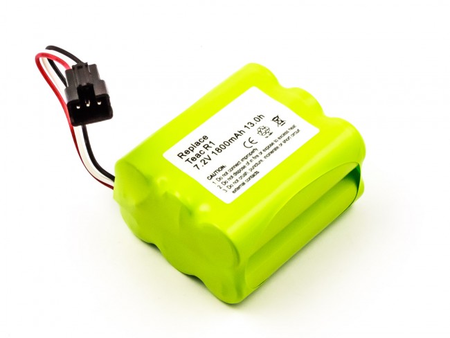 18866_0IeC3oEKTWpKaX Akku für Teac R1, BP-R1EU, BP-R5, BP-R2 1800mAh