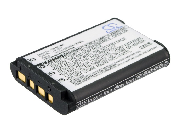 20039_0 Akku ersetzt Sony NP-BX1 1000mAh