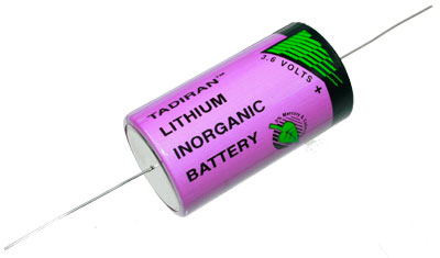 15676_0 Tadiran SL-2780/P D Batterie au lithium 19Ah avec fil axial