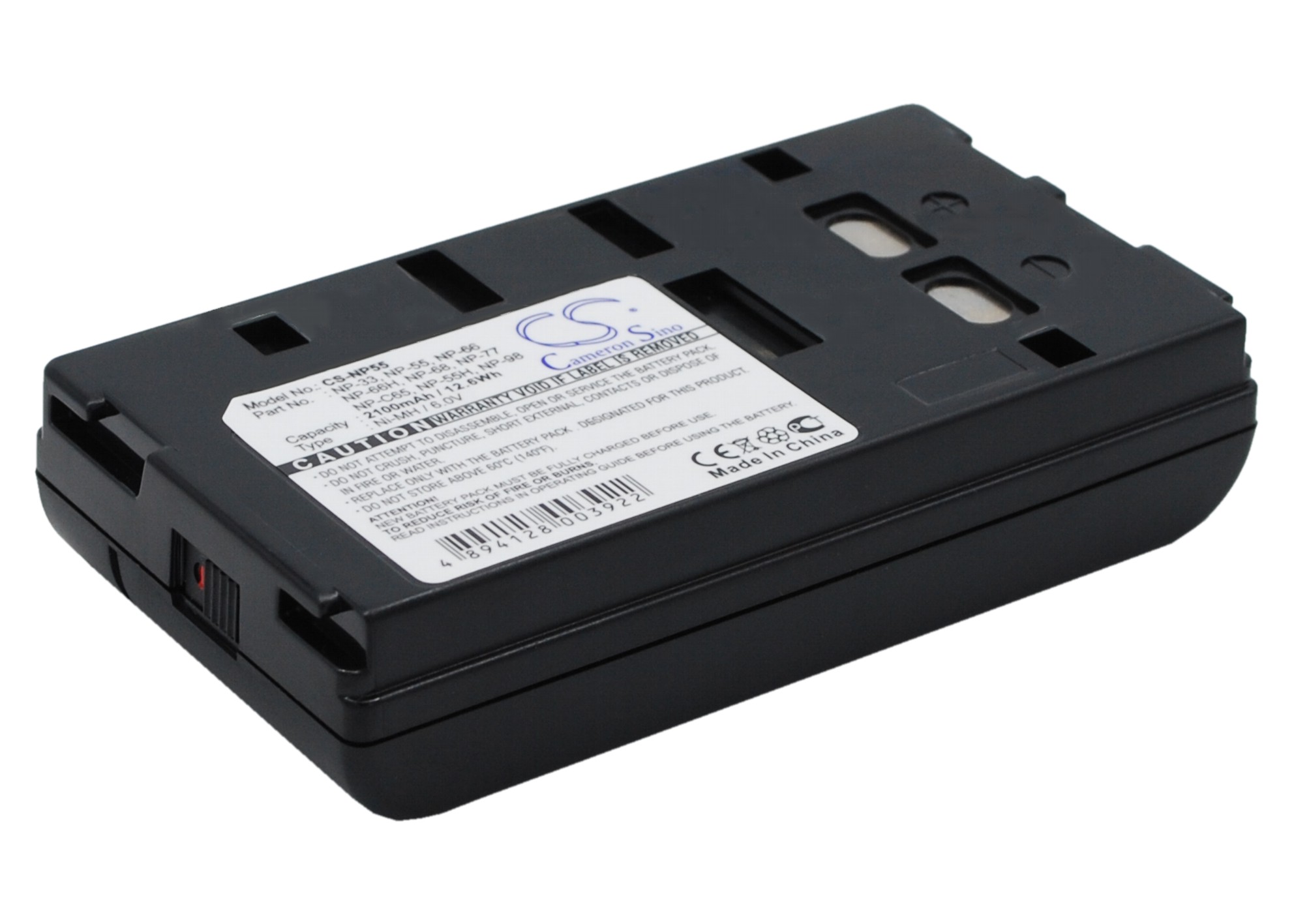 7769_0Mv84yB6uasLHz Akku ersetzt Sony NP-33, NP-55, NP-66, NP-77 2100mAh