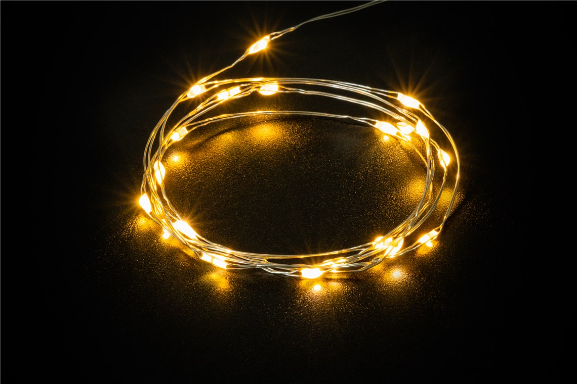 27231_1RrHLGsZIwHPT3 2x 20er LED-Silberdraht-Lichterkette, inkl. Timer