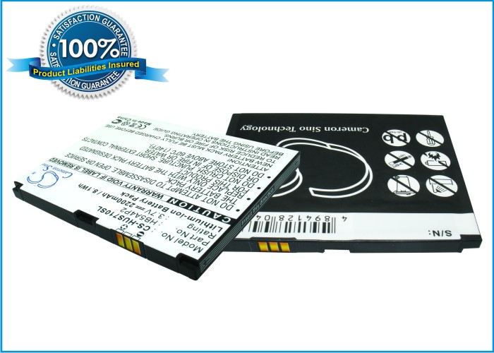 13694_0hyFXw5JPKDvV8 Battery for Huawei HB5A4P2, 2200mAh
