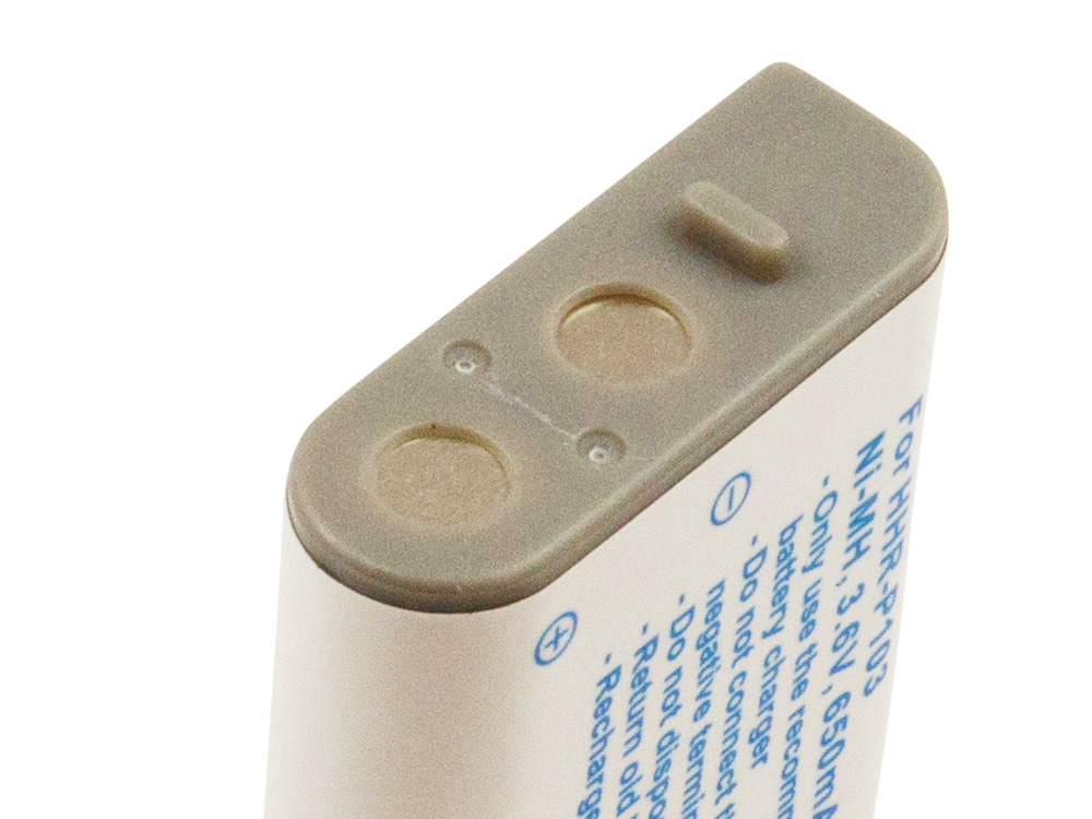 Batterie remplace Panasonic KX-TCA158, D5702, 43-9004 convient pour HHR-P103, BT103