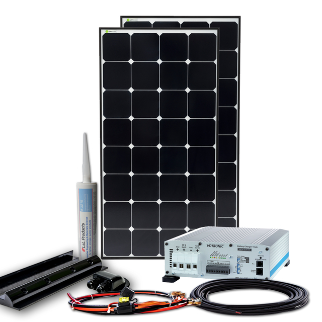25625_0GFQwqgfKetCEO WATTSTUNDE 250Wp VBCS DAYLIGHT Solaranlage DLS250W 60/40/430 o. Charge Control S