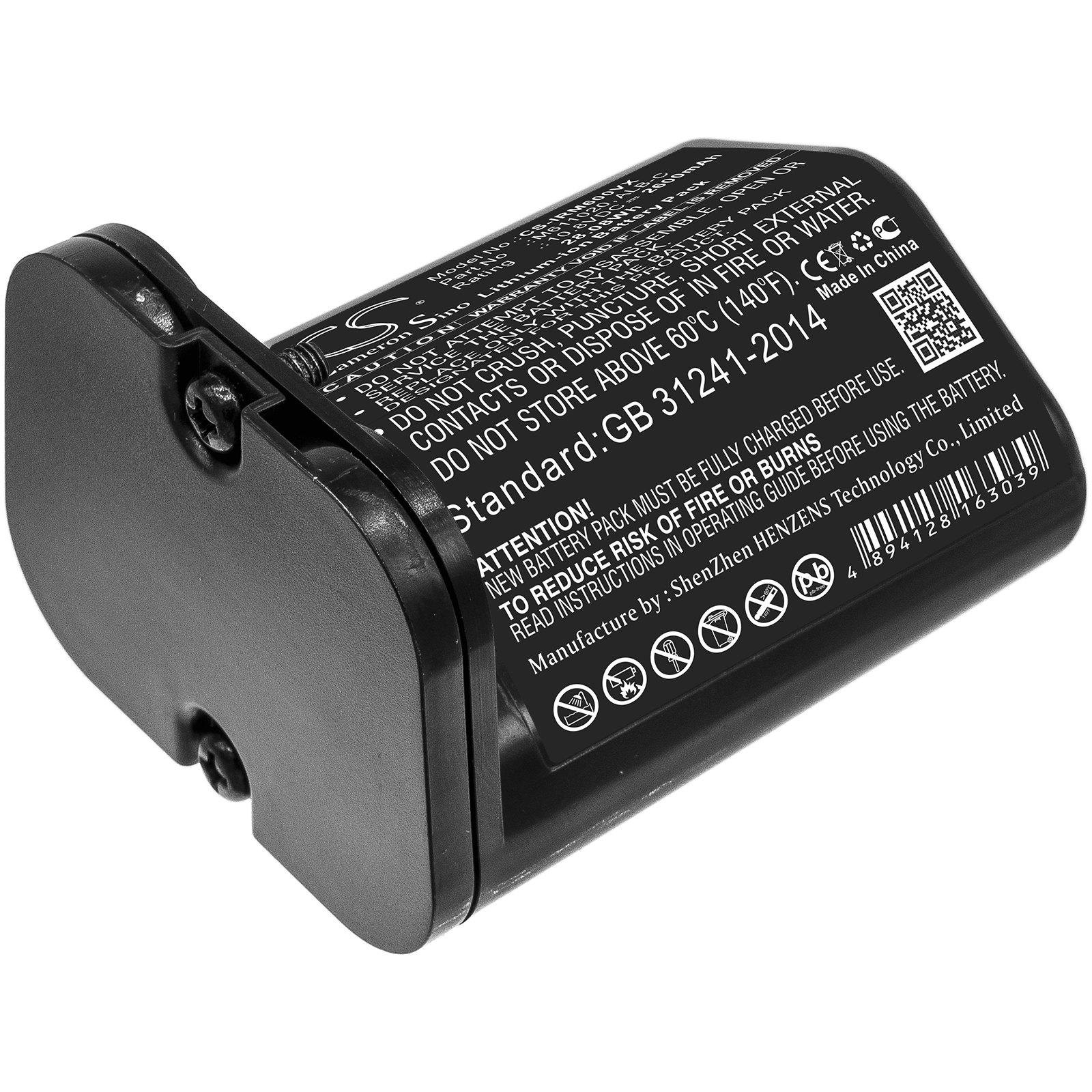 25420_0 Akku ersetzt iRobot M611020, ALB-C passend für Braava Jet M6