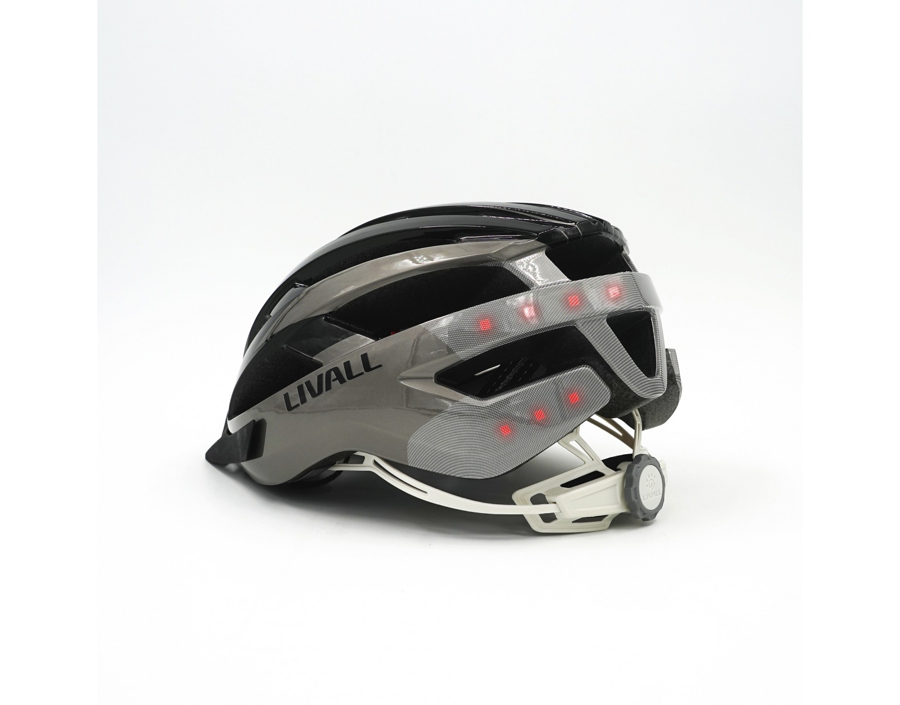 Casque de vélo Livall MT 1 Bluetooth, talkie-walkie 54-58cm