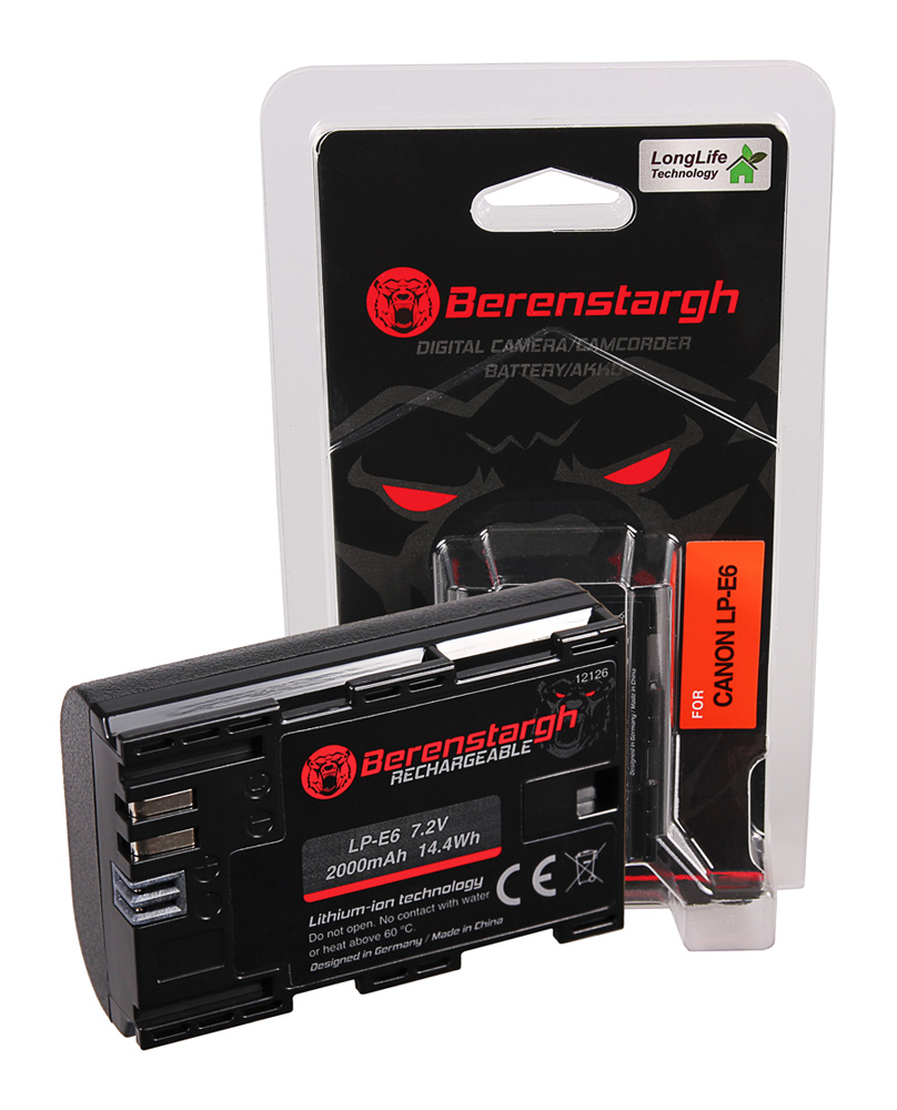 21793_0Mk3LxJ1qGmYvB BERENSTARGH Akku ersetzt Canon LP-E6 2000mAh