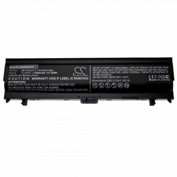 24109_0WlrqR2BN9JztK Akku ersetzt Lenovo 00NY486, 00NY488, 00NY489 4400mAh