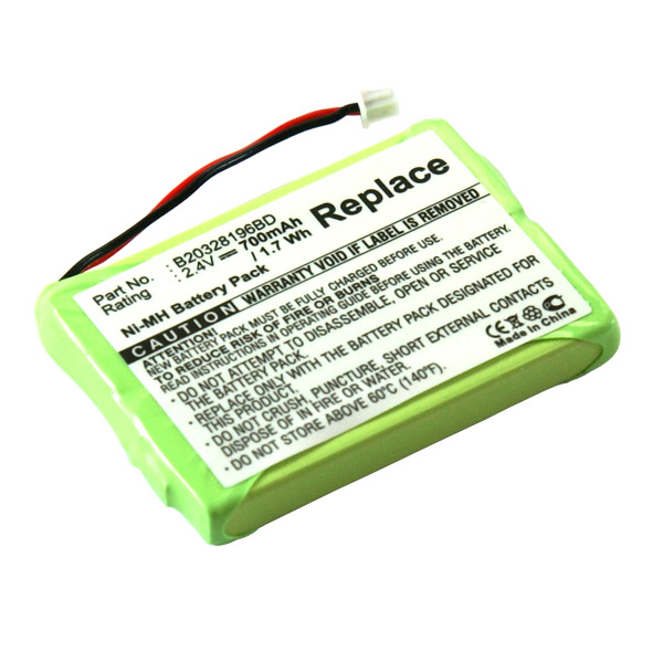 13769_0OrCRoRWyLtT8G Batterie adaptée à DeTeWe Aastra remplace B20328196BD 700mAh